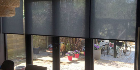 raamdecoratie rolgordijnen robert van der Stoep Montfoort